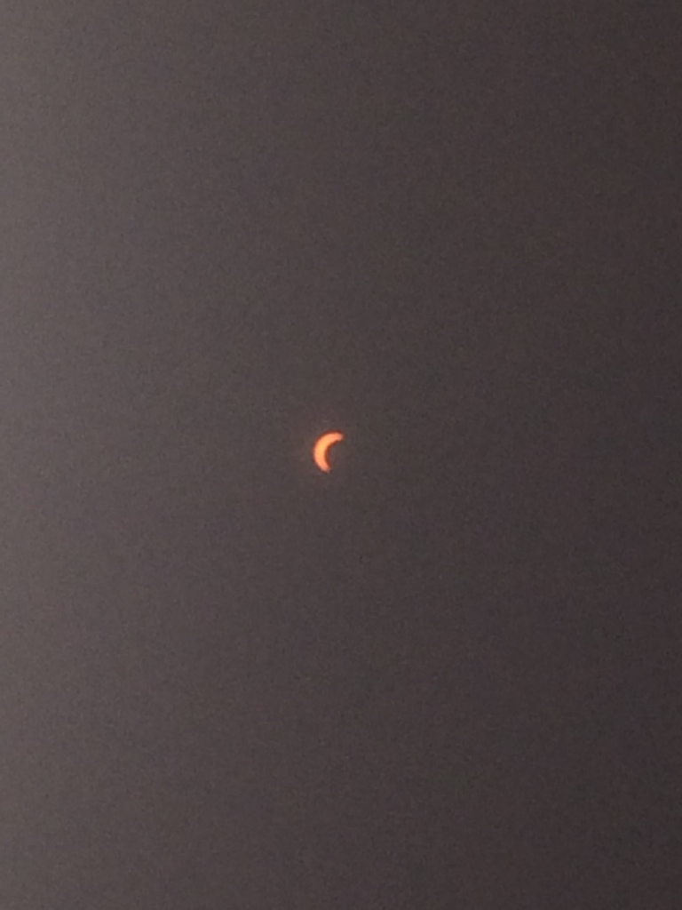 Partial eclipse in 2017