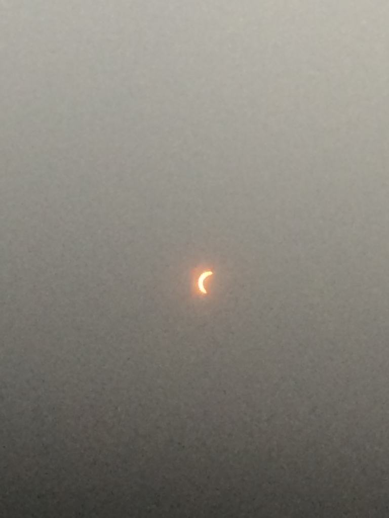 Partial eclipse in 2017