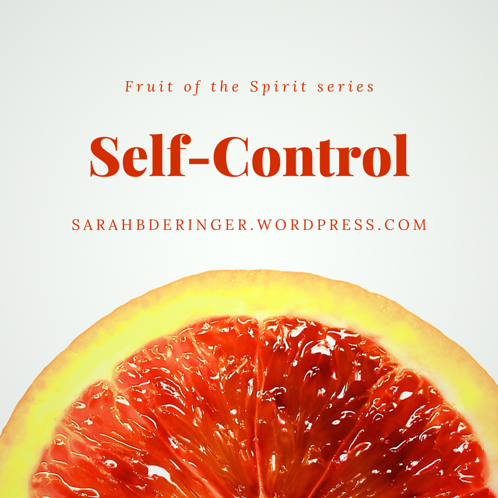 Fruit of the Spirit, Fruit of the Spirit series, Self-Control