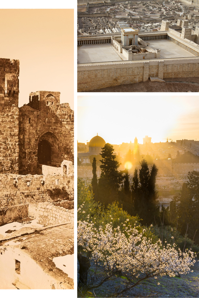 Jerusalem, the temple, Mount of Olives